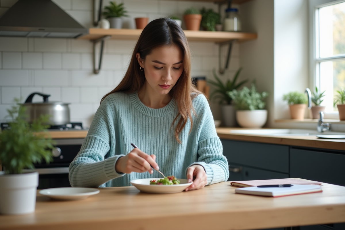 Quantité alimentaire quotidienne recommandée pour la perte de poids