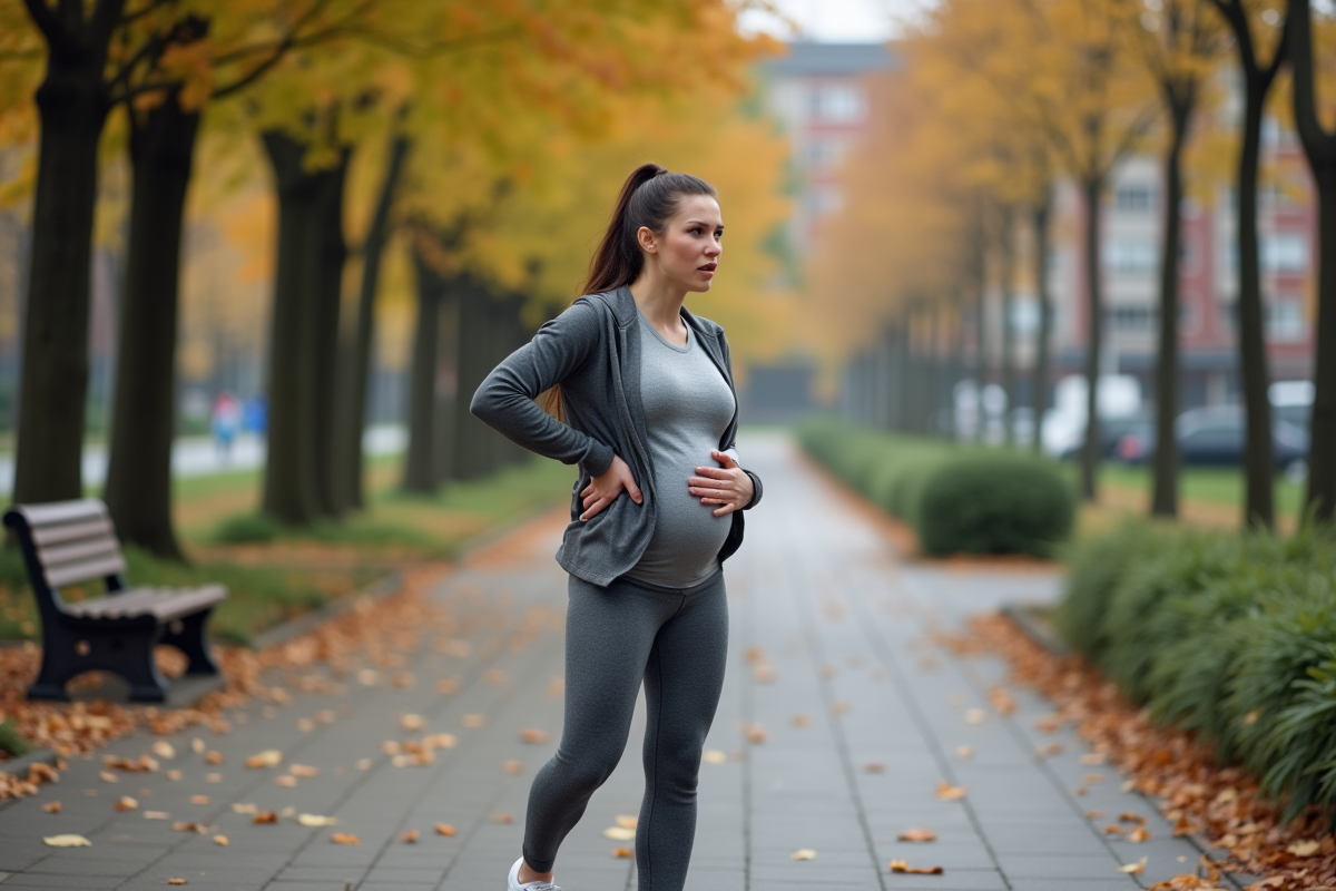 Risques de la marche excessive pendant la grossesse