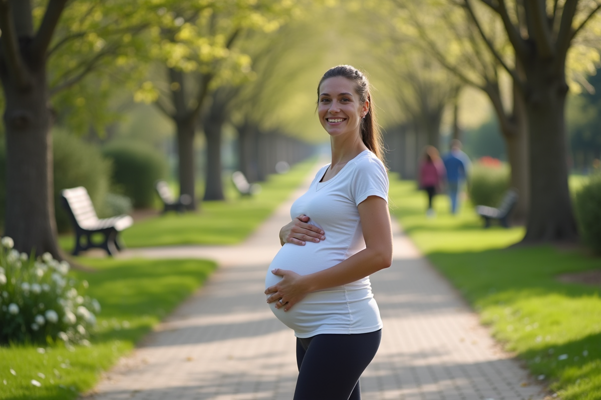 Marcher en fin de grossesse : les bienfaits pour la santé maternelle et fœtale